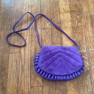 Vintage purple purse